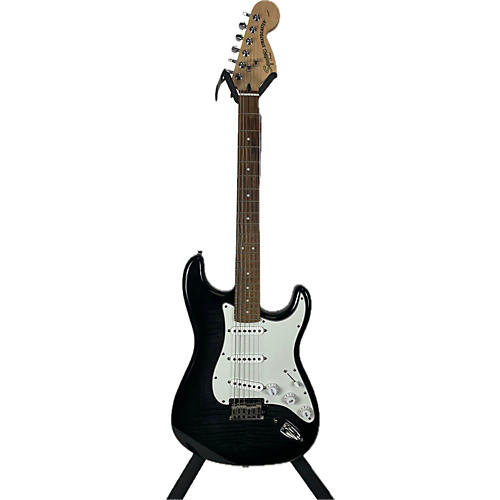 Squier Used Squier Standard Stratocaster Blue To Black Fade Solid Body Electric Guitar Blue to Black Fade