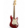 Used Squier Standard Stratocaster Candy Apple Red Solid Body Electric Guitar Candy Apple Red