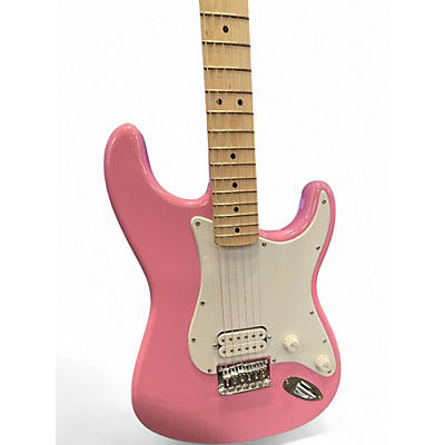 Used Squier Standard Stratocaster FLASH PINK Solid Body Electric Guitar