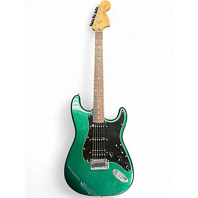Used Squier Standard Stratocaster Forest Green Solid Body Electric Guitar