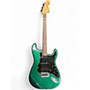 Used Squier Standard Stratocaster Forest Green Solid Body Electric Guitar Forest Green