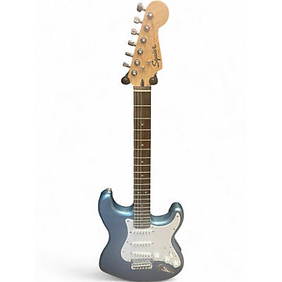 Used Squier Standard Stratocaster Ice Blue Metallic Solid Body Electric Guitar