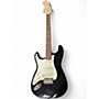 Used Squier Standard Stratocaster Left Handed BLACK Electric Guitar BLACK