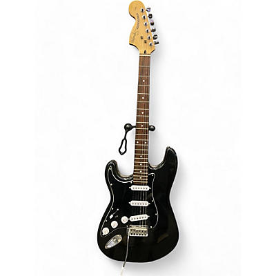 Squier Used Squier Standard Stratocaster Left Handed Black Electric Guitar