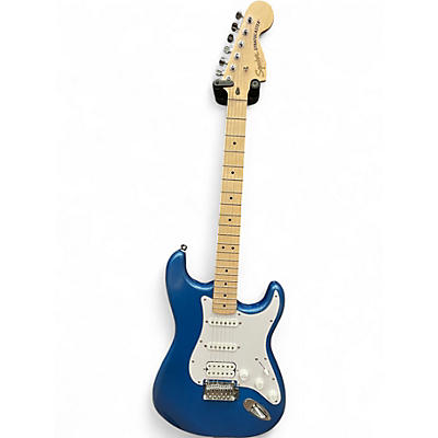 Used Squier Standard Stratocaster Metallic Blue Solid Body Electric Guitar