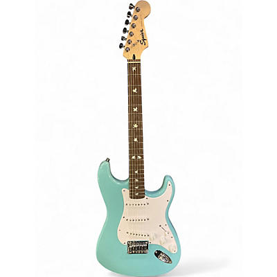 Used Squier Standard Stratocaster Ocean Turquoise Solid Body Electric Guitar