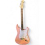 Used Squier Standard Stratocaster Pink Solid Body Electric Guitar Pink