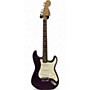 Used Squier Standard Stratocaster Purple Solid Body Electric Guitar Purple