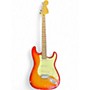 Used Squier Standard Stratocaster RED BURST Solid Body Electric Guitar RED BURST