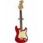 Used Squier Standard Stratocaster RED Solid Body Electric Guitar RED
