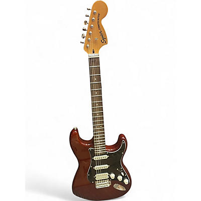 Used Squier Standard Stratocaster RED Solid Body Electric Guitar