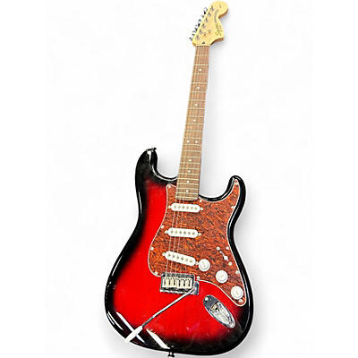 Used Squier Standard Stratocaster Red Burst Solid Body Electric Guitar