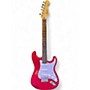 Used Squier Standard Stratocaster Red Solid Body Electric Guitar Red