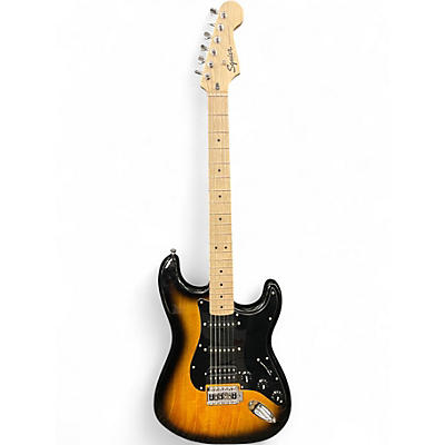 Used Squier Standard Stratocaster Tobacco Burst Solid Body Electric Guitar