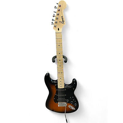 Used Squier Standard Stratocaster Tobacco Burst Solid Body Electric Guitar