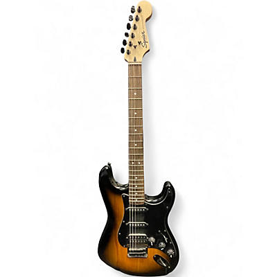 Used Squier Standard Stratocaster Tobacco Sunburst Solid Body Electric Guitar