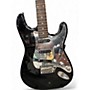 Used Squier Standard Stratocaster black mirror Solid Body Electric Guitar black mirror