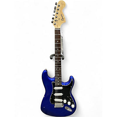 Used Squier Standard Stratocaster electric blue Solid Body Electric Guitar