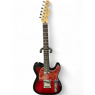 Used Squier Standard Telecaster 2 Tone Sunburst Solid Body Electric Guitar