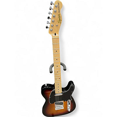 Used Squier Standard Telecaster 2 Tone Sunburst Solid Body Electric Guitar