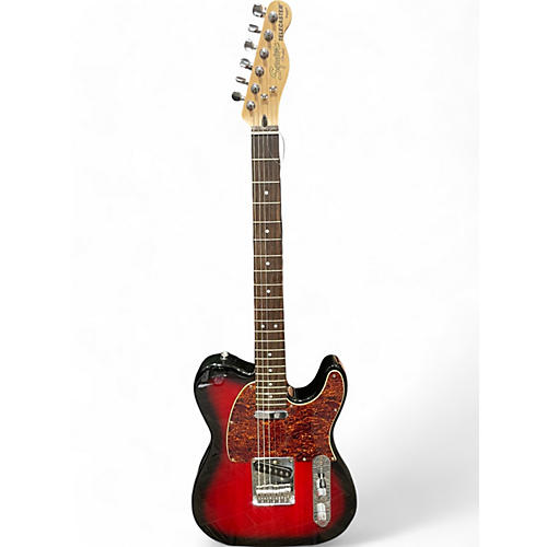 Squier Used Squier Standard Telecaster 3 Tone Sunburst Solid Body Electric Guitar 3 Tone Sunburst