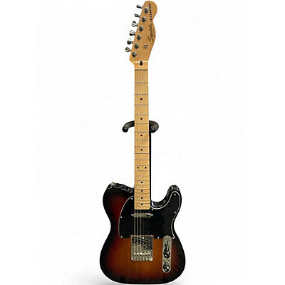 Used Squier Standard Telecaster 3 Tone Sunburst Solid Body Electric Guitar