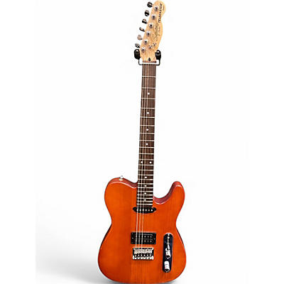 Used Squier Standard Telecaster Amber Solid Body Electric Guitar