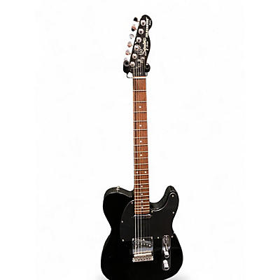 Used Squier Standard Telecaster Black Solid Body Electric Guitar