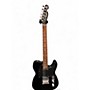 Used Squier Standard Telecaster Black Solid Body Electric Guitar Black