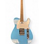 Used Squier Standard Telecaster Blue Solid Body Electric Guitar Blue