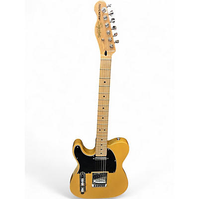 Used Squier Standard Telecaster Left Handed Cream Electric Guitar