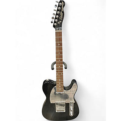 Used Squier Standard Telecaster Special Edition Black Solid Body Electric Guitar