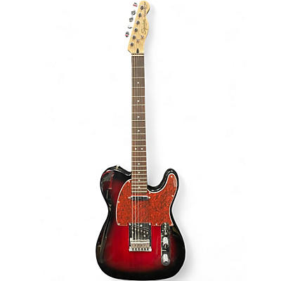 Used Squier Standard Telecaster Sunburst Solid Body Electric Guitar