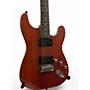 Used Squier Used Squier Standard Trans Fat HH Trans Red Solid Body Electric Guitar Trans Red