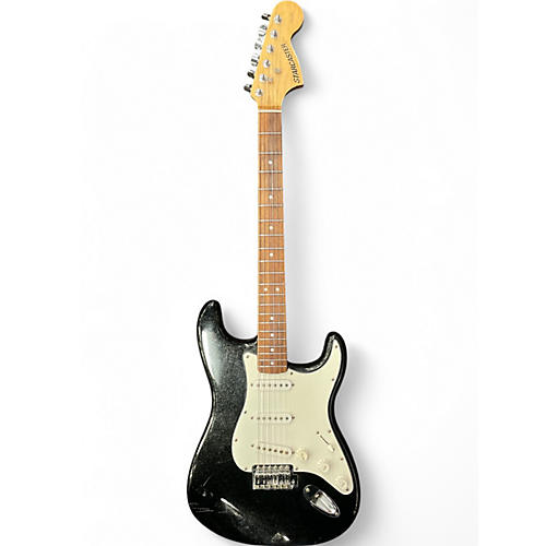 Used Squier Starcaster Black Solid Body Electric Guitar Black