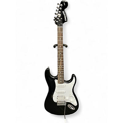 Used Squier Starcaster Black Solid Body Electric Guitar