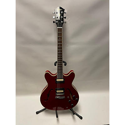 Used Squier Starfire Red Hollow Body Electric Guitar