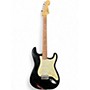 Used Squier Strat Black Solid Body Electric Guitar Black