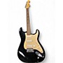 Used Squier Strat Black Solid Body Electric Guitar Black