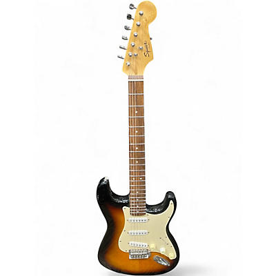 Used Squier Stratocaster  2 Color Sunburst Solid Body Electric Guitar