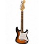 Used Squier Stratocaster 3 Tone Sunburst Solid Body Electric Guitar 3 Tone Sunburst