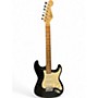 Used Squier Stratocaster Black Solid Body Electric Guitar Black