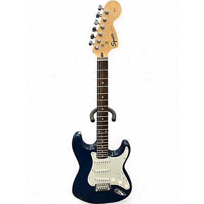 Used Squier Stratocaster Blue Solid Body Electric Guitar