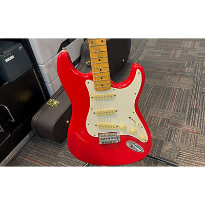 Squier Used Squier Stratocaster Dakota Red Solid Body Electric Guitar