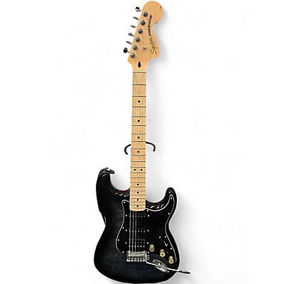 Used Squier Stratocaster FMT HSS Black Burst Solid Body Electric Guitar
