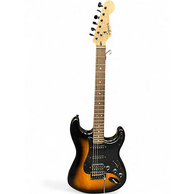 Used Squier Stratocaster HSS 2 Color Sunburst Solid Body Electric Guitar