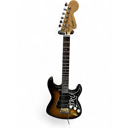 Squier Used Squier Stratocaster HSS 3 Color Sunburst Solid Body Electric Guitar 3 Color Sunburst