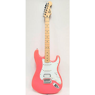 Squier Used Squier Stratocaster HSS Atomic Pink Solid Body Electric Guitar