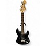 Used Squier Stratocaster HSS Black Solid Body Electric Guitar Black