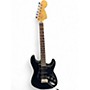Used Squier Stratocaster HSS Black Solid Body Electric Guitar Black